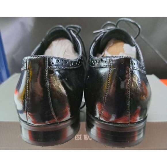 NIB Stacy Adams Mens Tinsley Black Wingtip Oxford Dress Shoes Size 11.5 M main image 6